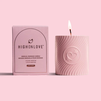 massage candle lychee